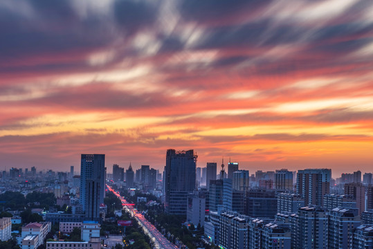 济宁夜景