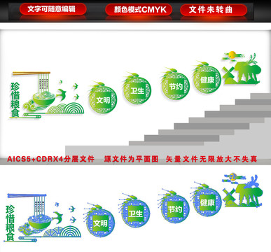 食堂楼梯文化