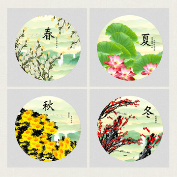 花鳥裝飾畫