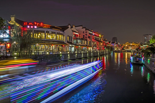 无锡古运河夜景