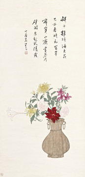 溥儒錦園春永