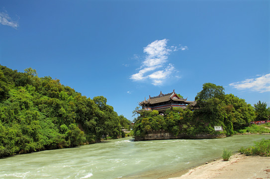 都江堰伏龙观宝瓶口