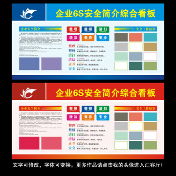企業(yè)6S安全管理綜合看板