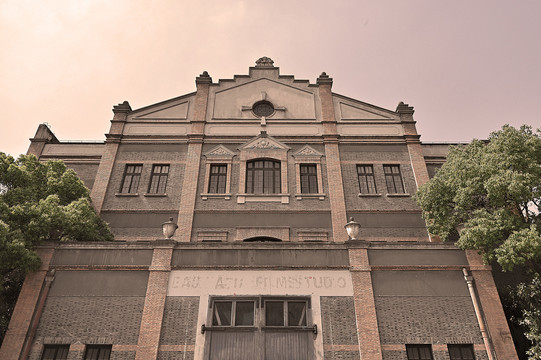 上海欧式老建筑旧照片