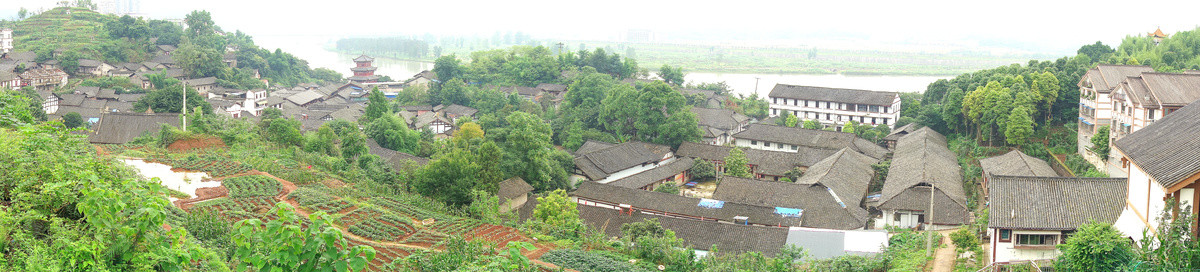 周子古鎮全景