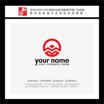 古钱币金融理财投资LOGO