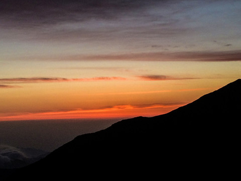 高山云海日出夕阳