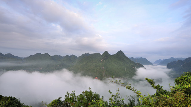 红水河乐滩风光