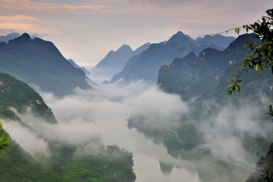 红水河乐滩峡谷