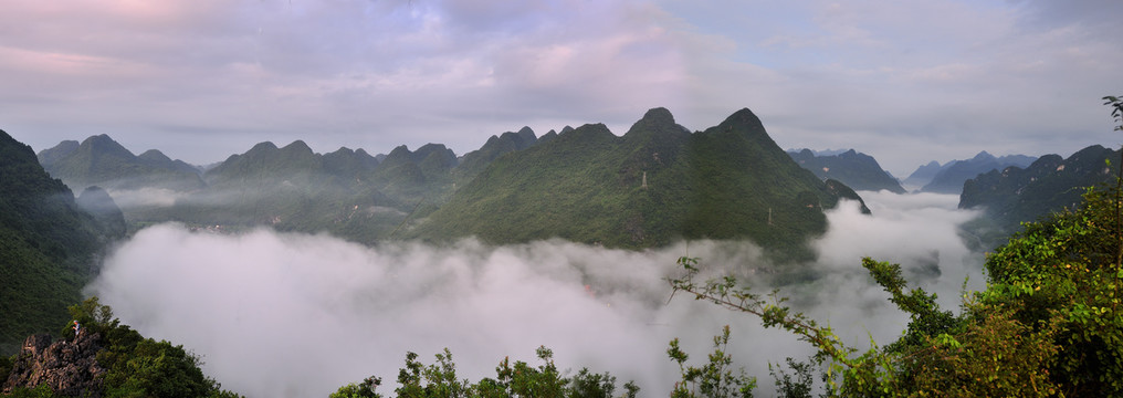 红水河乐滩风光