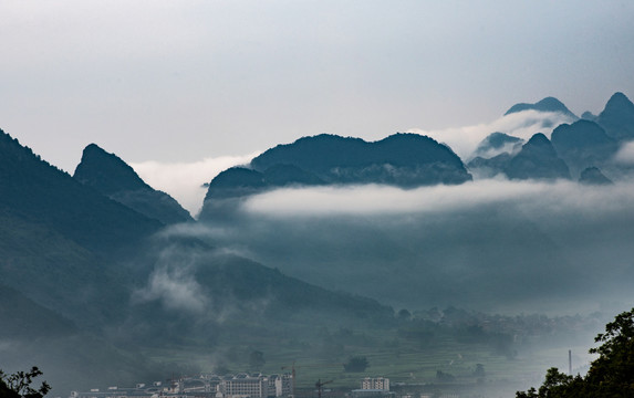 红水河乐滩风光