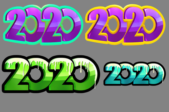 2020字体设计