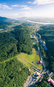 朱雀山远眺