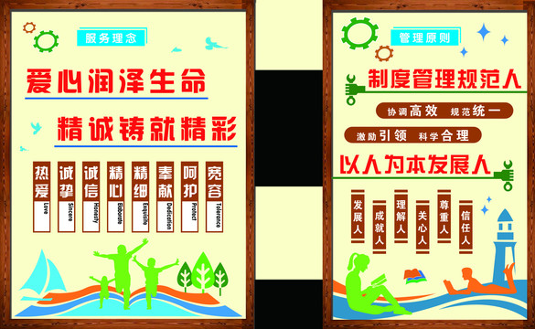 教育理念文化墻