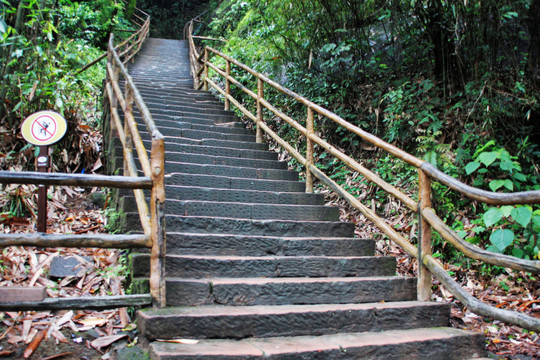 丹霞山山路