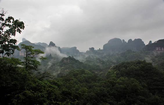 丹霞山风景