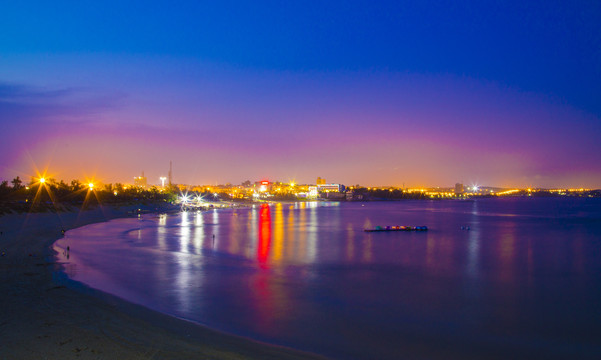 金沙湾夜景