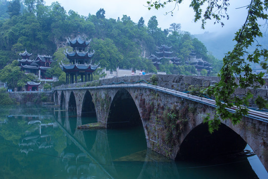 鎮(zhèn)遠(yuǎn)古鎮(zhèn)祝圣橋