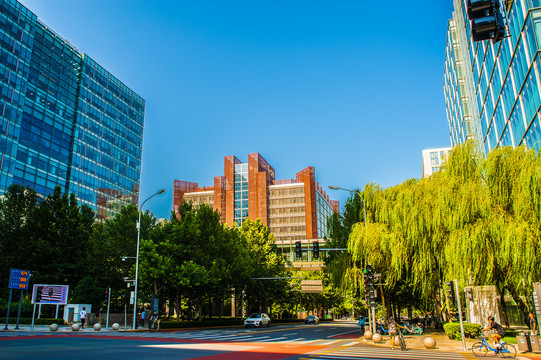 北京中关村街景