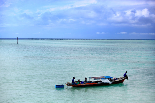 热带海洋风景