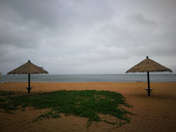 海边遮阳伞