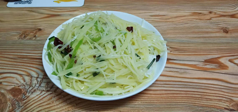 土豆丝盖浇饭