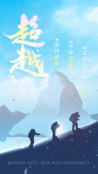 企業(yè)勵志海報