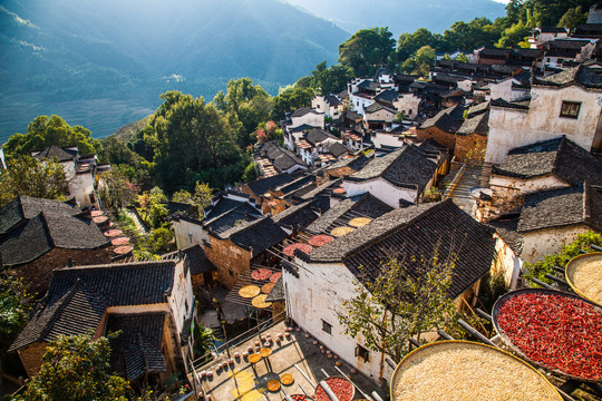 江西婺源古村落风景