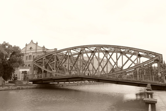 老上海外白渡橋