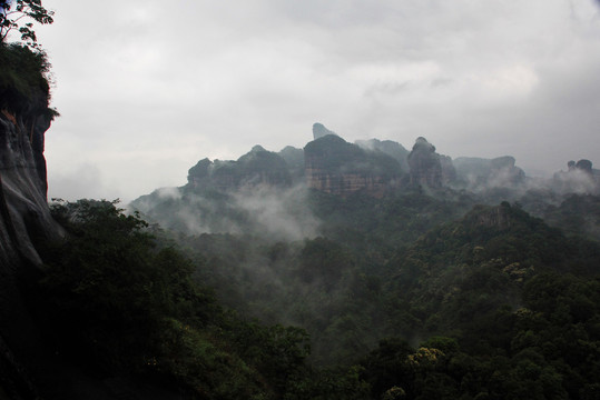 丹霞山风景