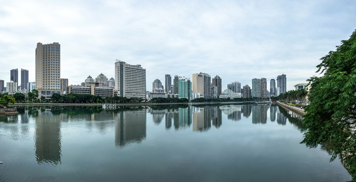 厦门筼筜湖风光