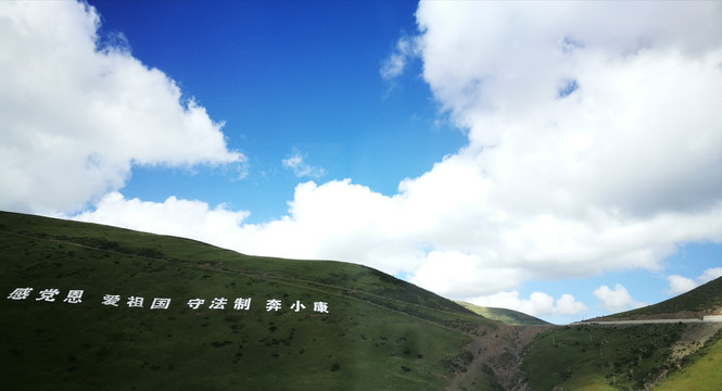 高山草甸大草原