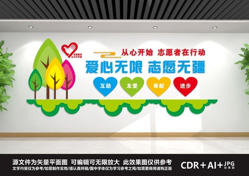 志愿者文化墻