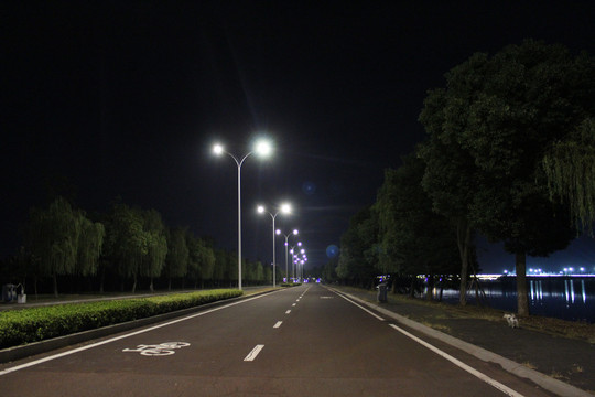 柳叶湖夜景