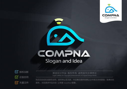 鯨logo