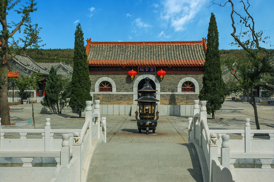 山东栖霞太虚宫景区风光