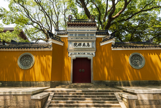 中国浙江舟山普陀山息来禅院