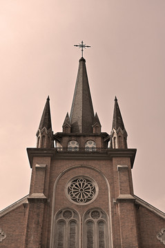 上海老教堂屋顶