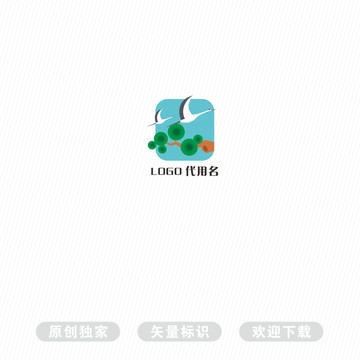 松鶴LOGO