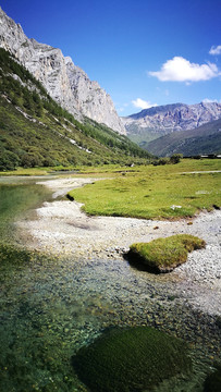 稻城亚丁风景区风光