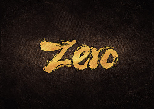 Zero英文数字