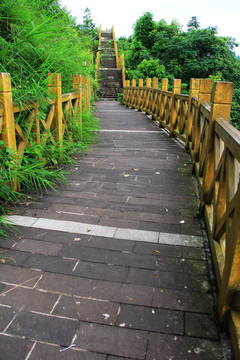 兰家山石阶观光道