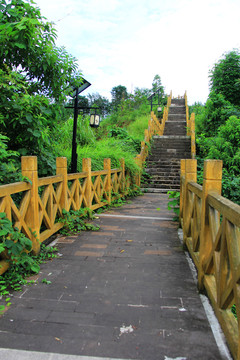 兰家山石阶观光道