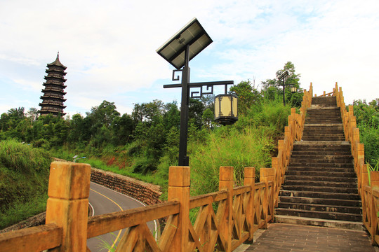 兰家山石阶观光道