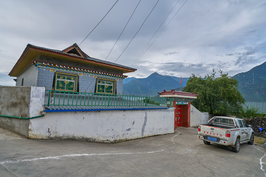 西藏农家小院