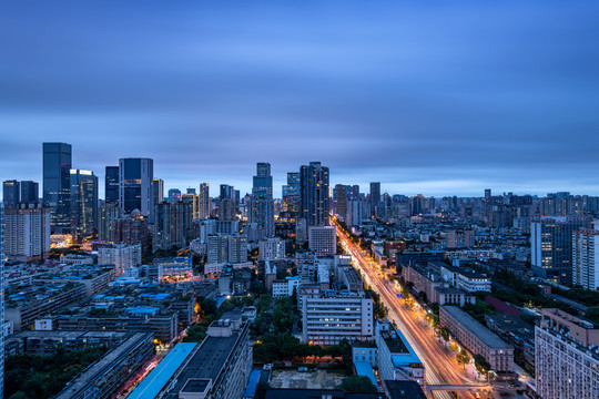 成都CBD夜景