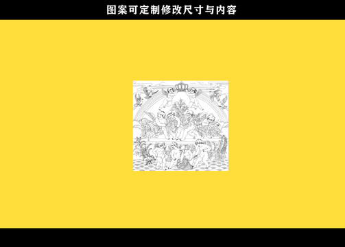 歐式小天使浮雕