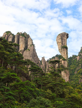 花岗岩峰柱造型石