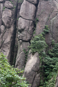 高山绝壁