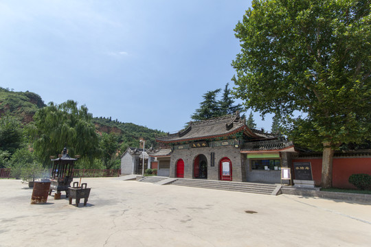 蓝田水陆庵全景